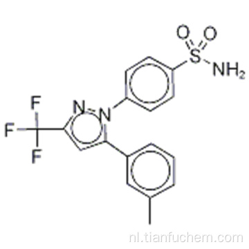 Benzeensulfonamide, 4- [5- (3-methylfenyl) -3- (trifluormethyl) -1H-pyrazol-1-yl] - CAS 170570-01-1